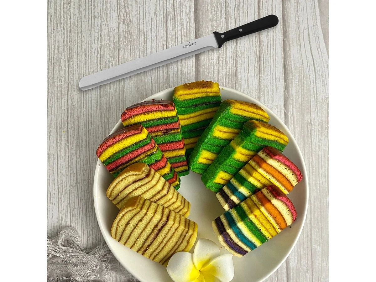 Ensemble de 2 ustensiles de pâtisserie pour layer cakes Zenker