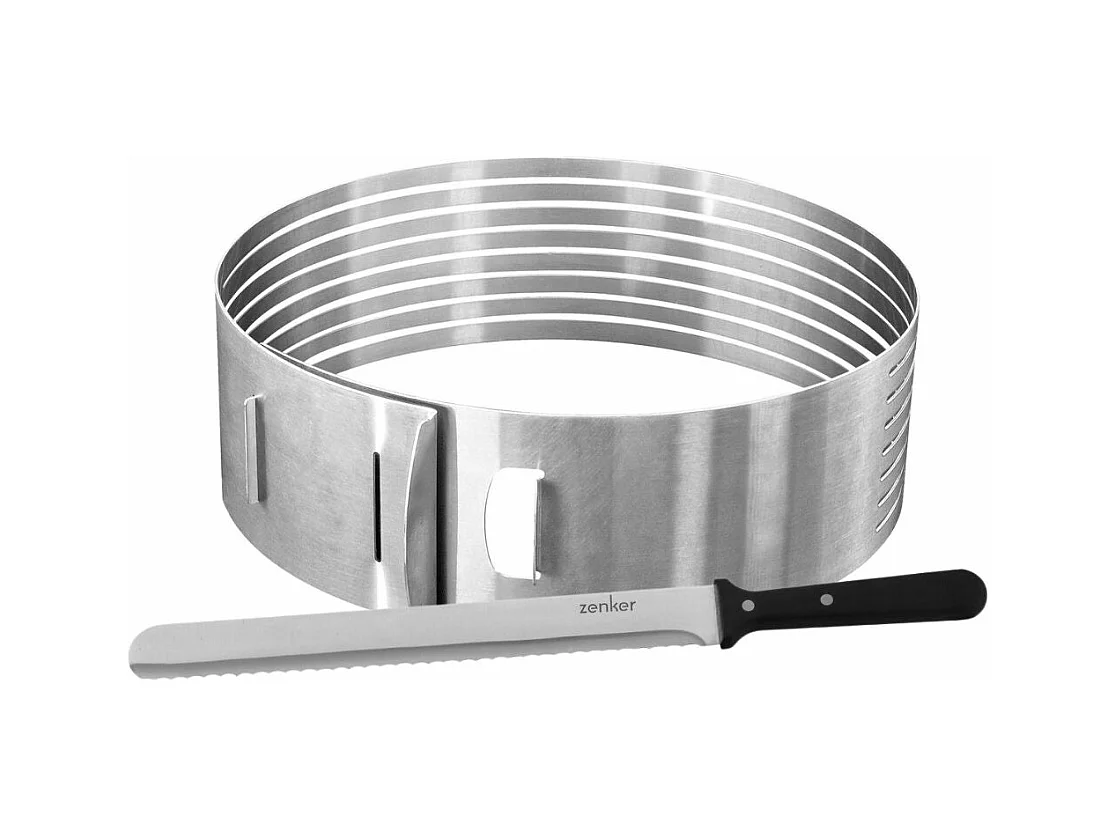 Ensemble de 2 ustensiles de pâtisserie pour layer cakes Zenker