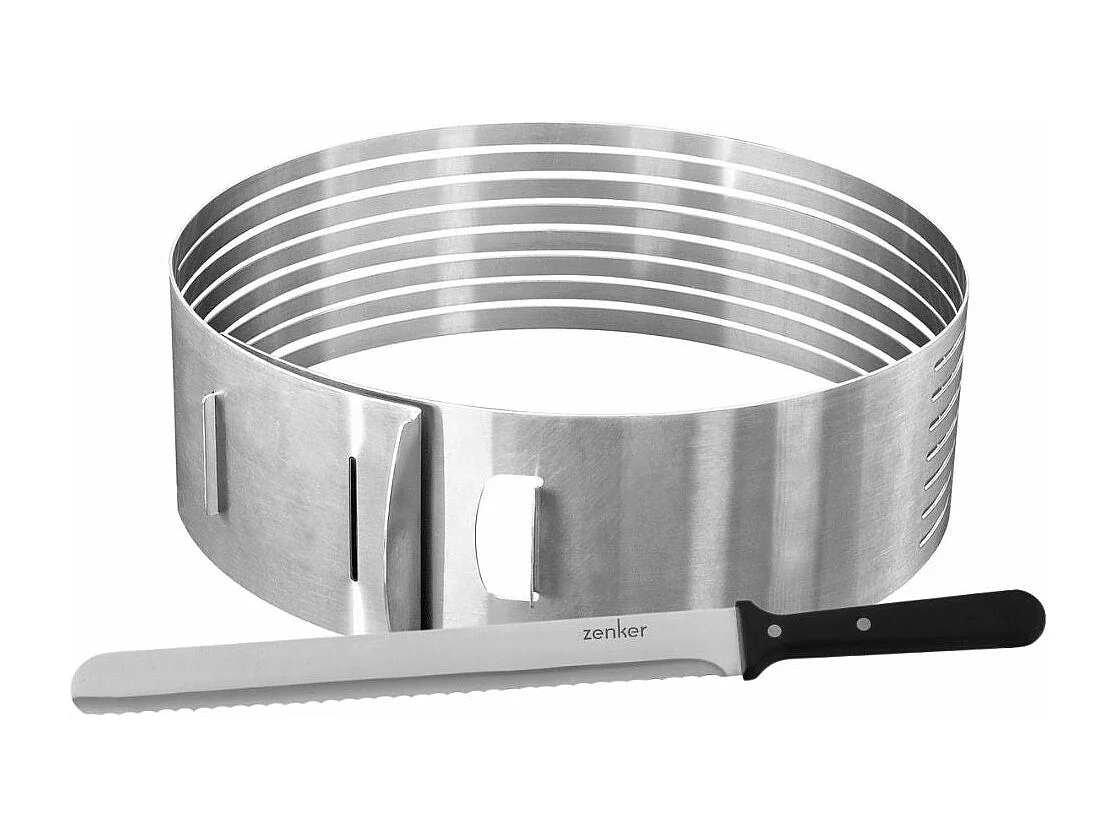 Ensemble de 2 ustensiles de pâtisserie pour layer cakes Zenker