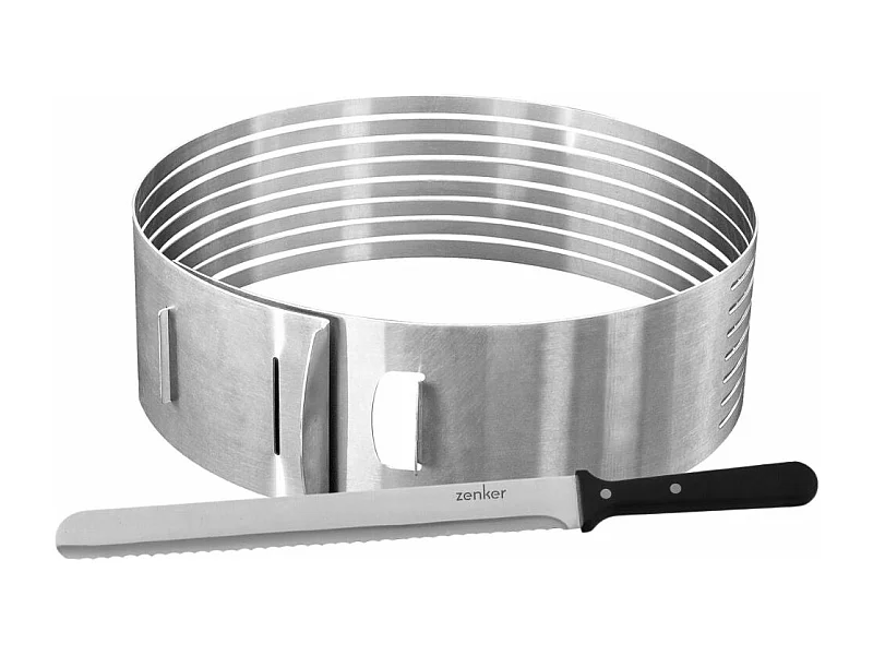 Ensemble de 2 ustensiles de pâtisserie pour layer cakes Zenker