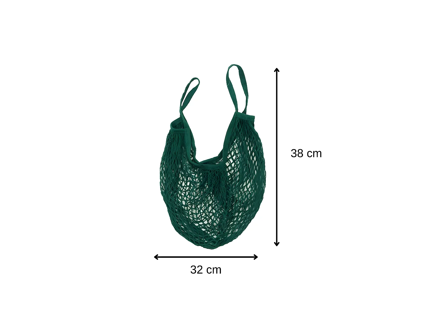 Lot de 3 sacs à provisions type filet de course Fackelmann Nature