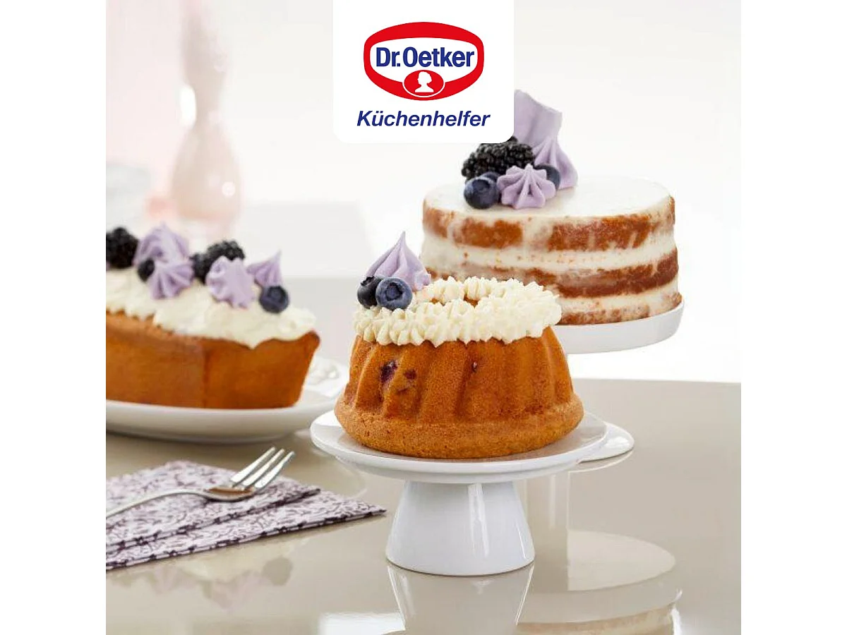 Seringue de pâtisserie et 6 embouts à motif Dr. Oetker Baker Edition