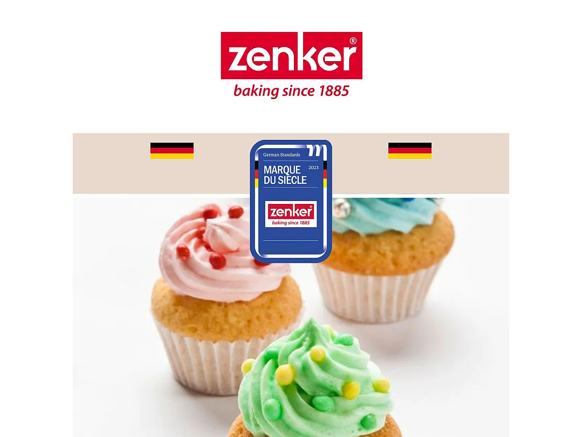 Verseur de pâte à gâteau en inox Zenker
