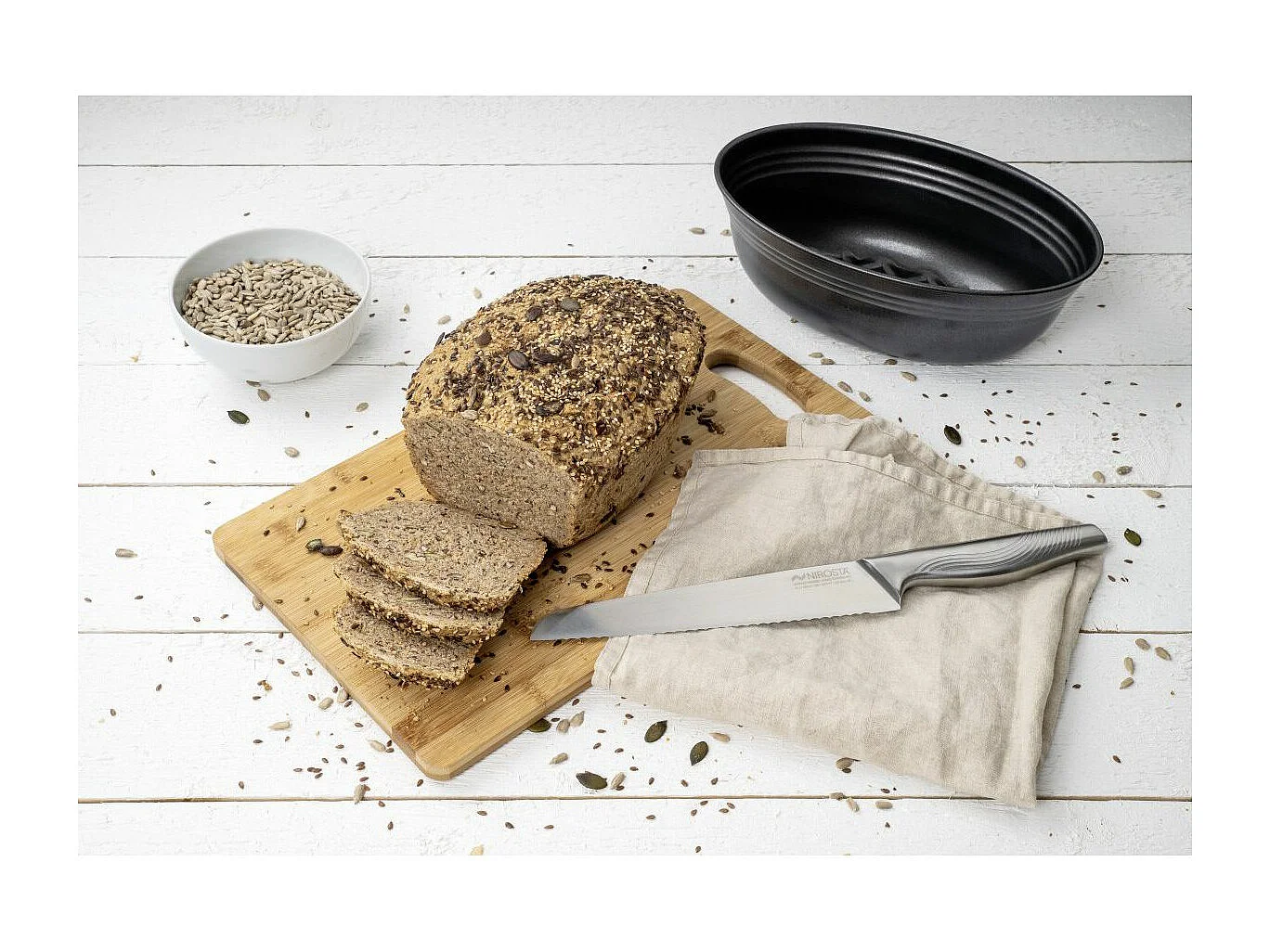 Ensemble 3 ustensiles spécial cuisson du pain Zenker x Fackelmann