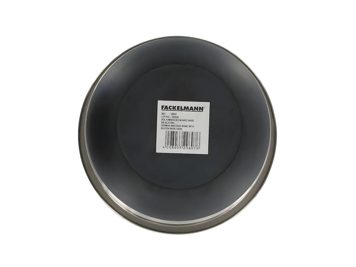 Bol à mixer en inox 24 cm de diamètre Fackelmann Basic