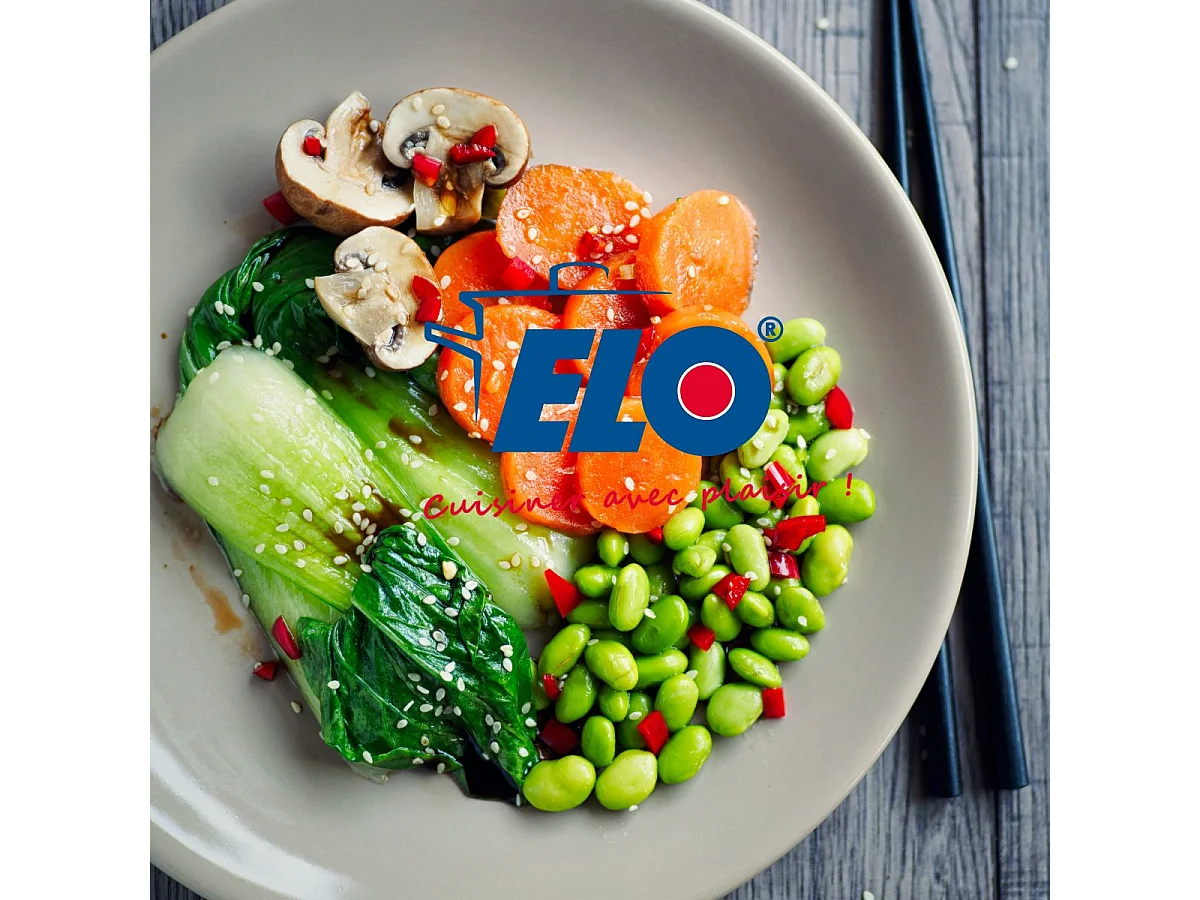 Cuiseur vapeur en inox 18 cm de 2 litres Elo Citrin