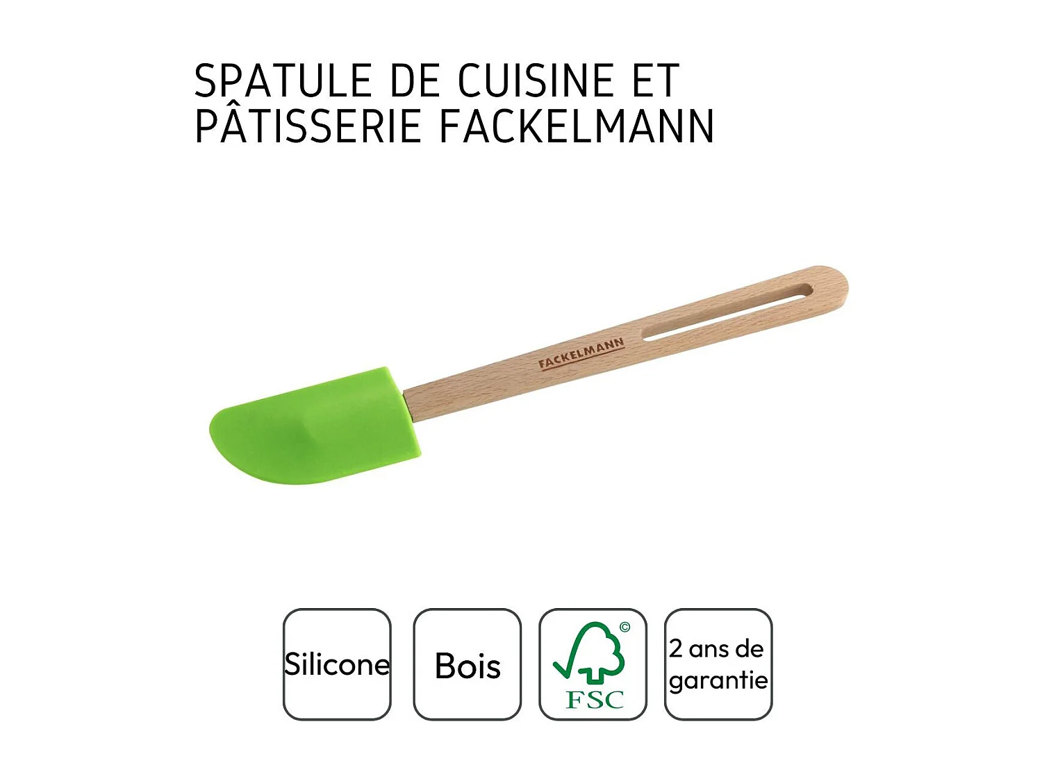 Spatule de cuisine et de pâtisserie 30 cm Fackelmann