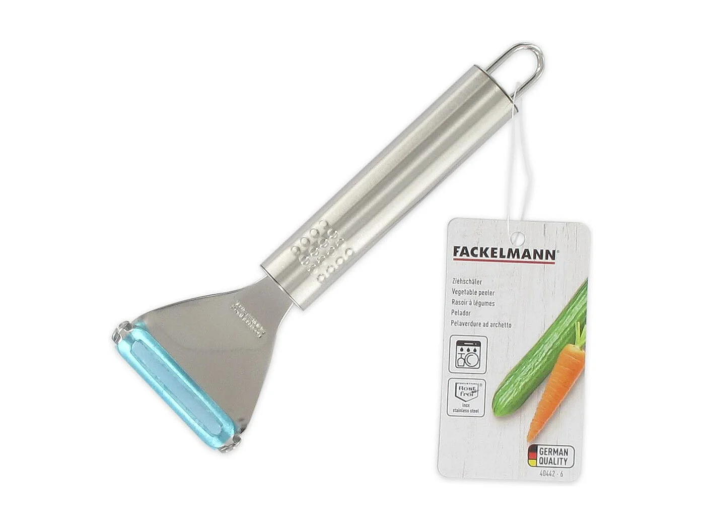 Rasoir à légumes inox 18 cm Fackelmann Ovale