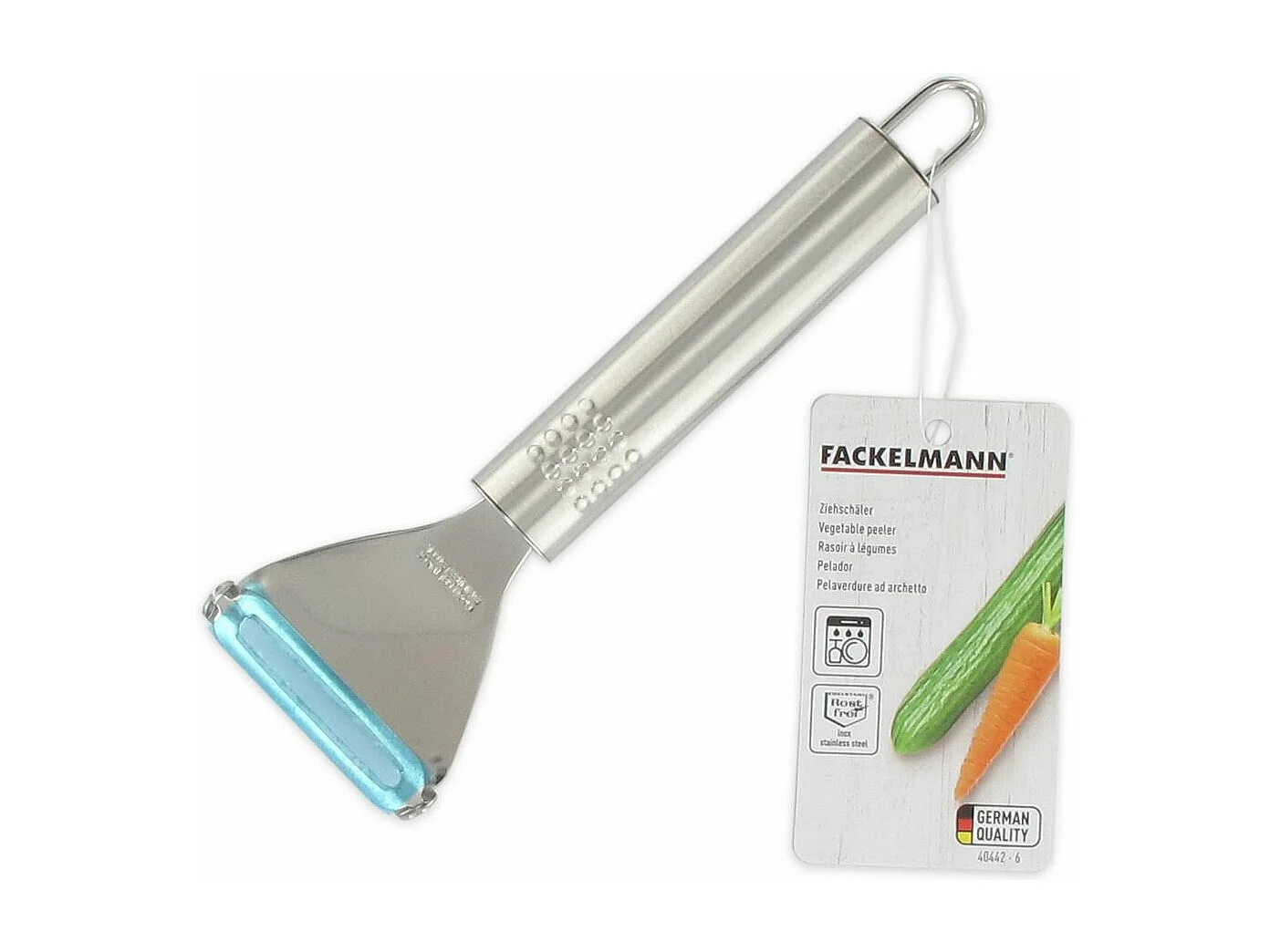 Rasoir à légumes inox 18 cm Fackelmann Ovale