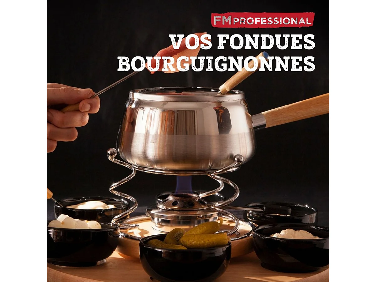 Brûleur alcool fondue savoyarde FM Professional