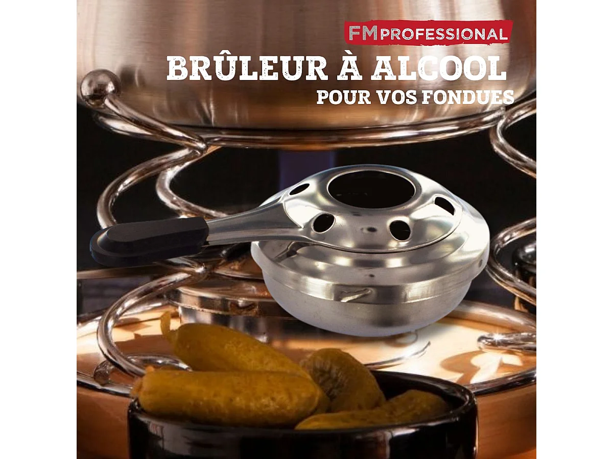 Brûleur alcool fondue savoyarde FM Professional