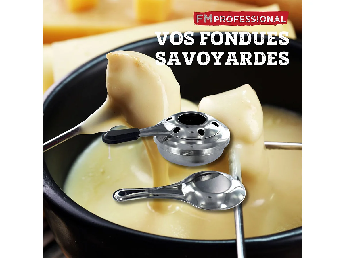 Brûleur alcool fondue savoyarde FM Professional