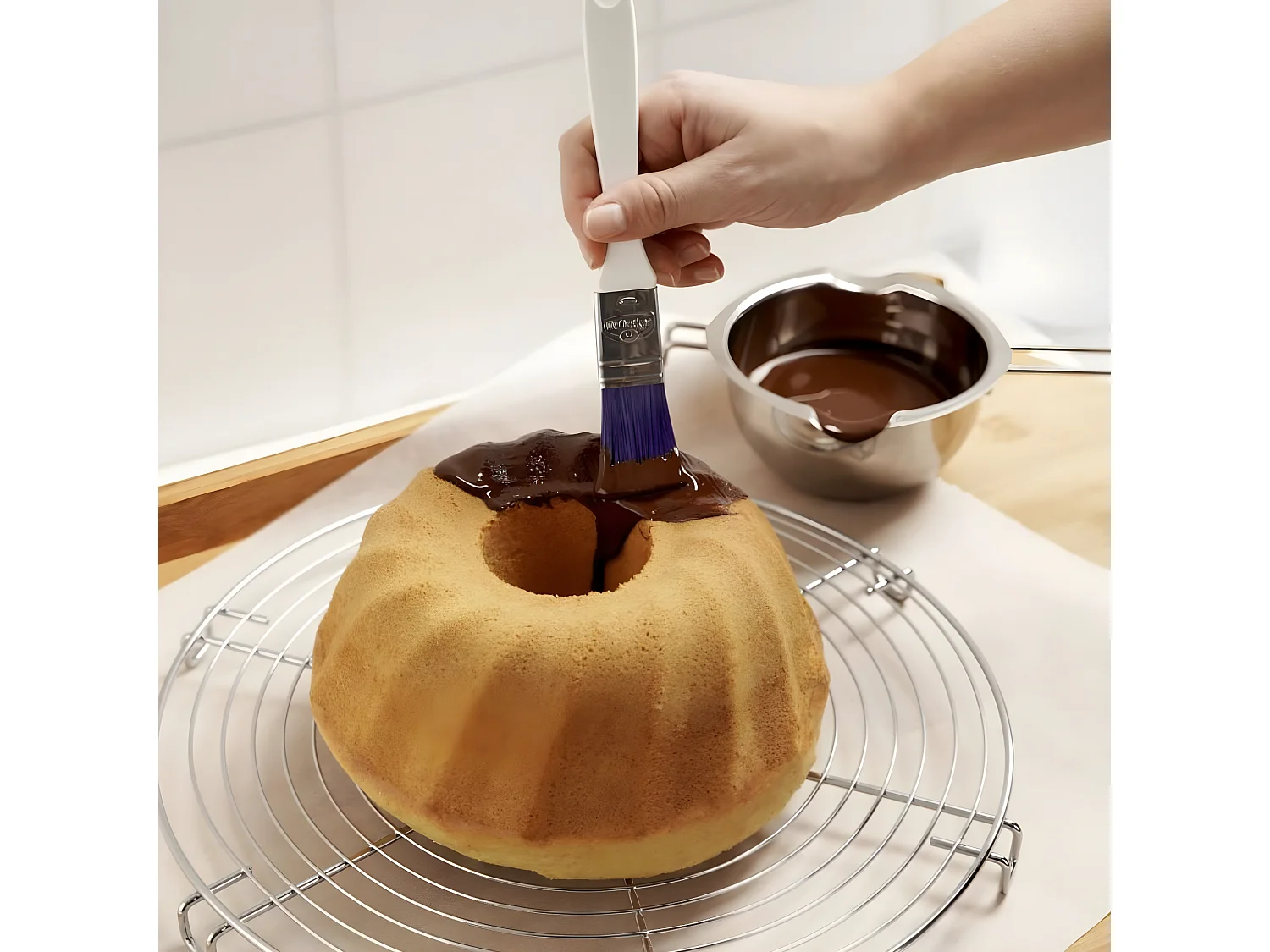 Pinceau de cuisine et de pâtisserie antiadhésif de 20 cm Dr. Oetker Divers
