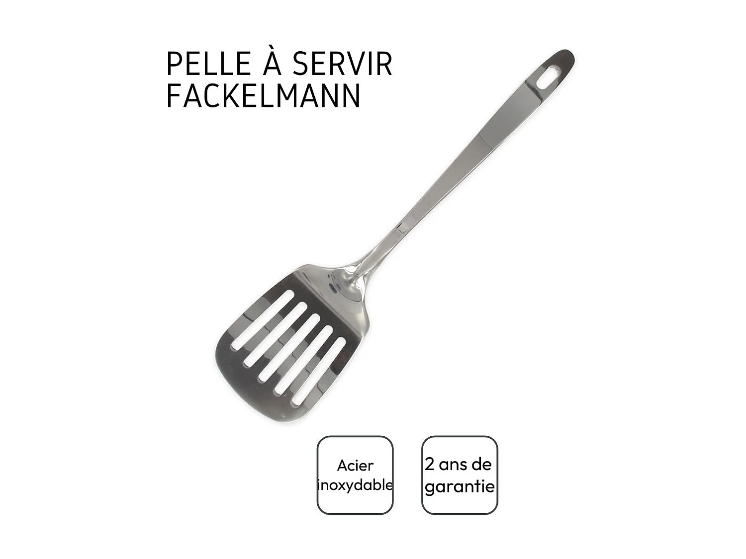 Pelle inox ajourée Fackelmann Oxford