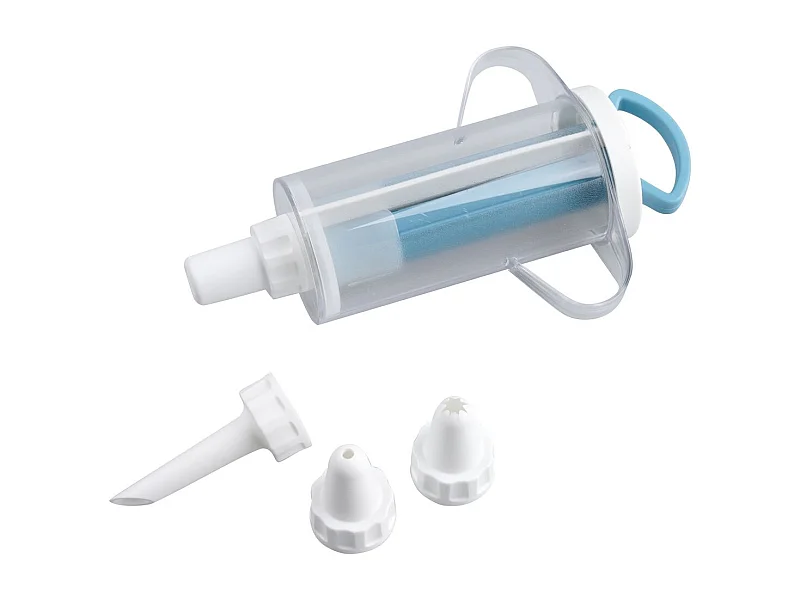 Seringue à pâtisserie avec deux compartiments et 4 embouts Zenker Sweet Sensation