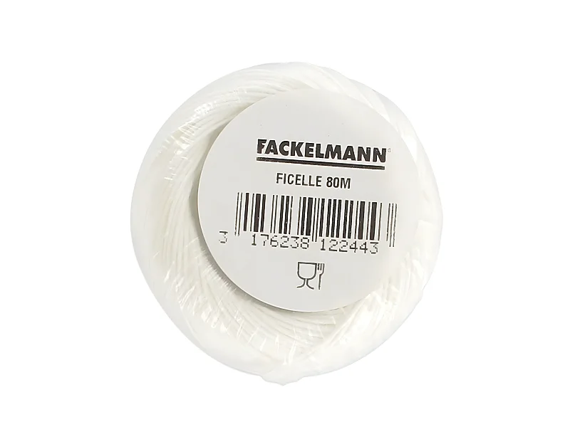 Pelote de ficelle alimentaire 80 m Fackelmann
