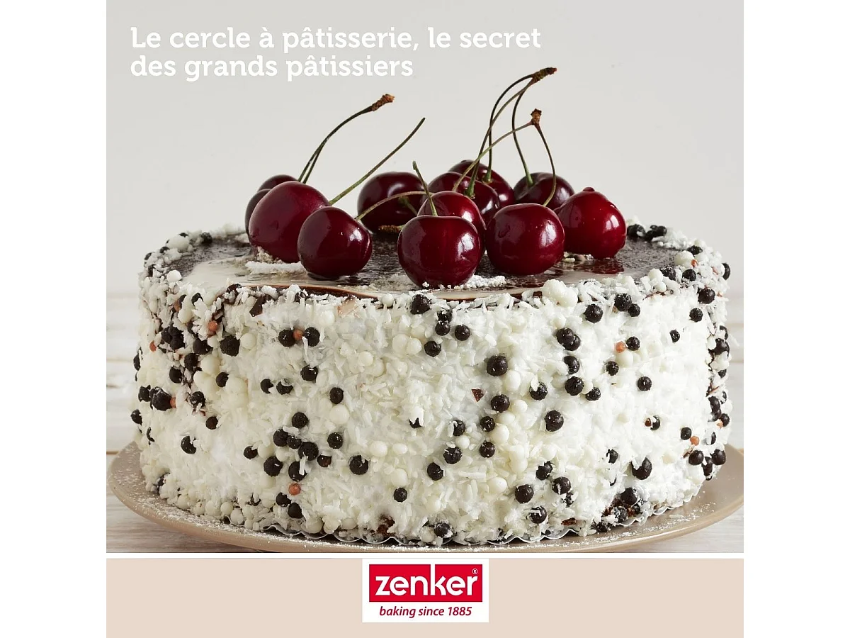 Cercle à pâtisserie réglable Zenker Smart Pastry