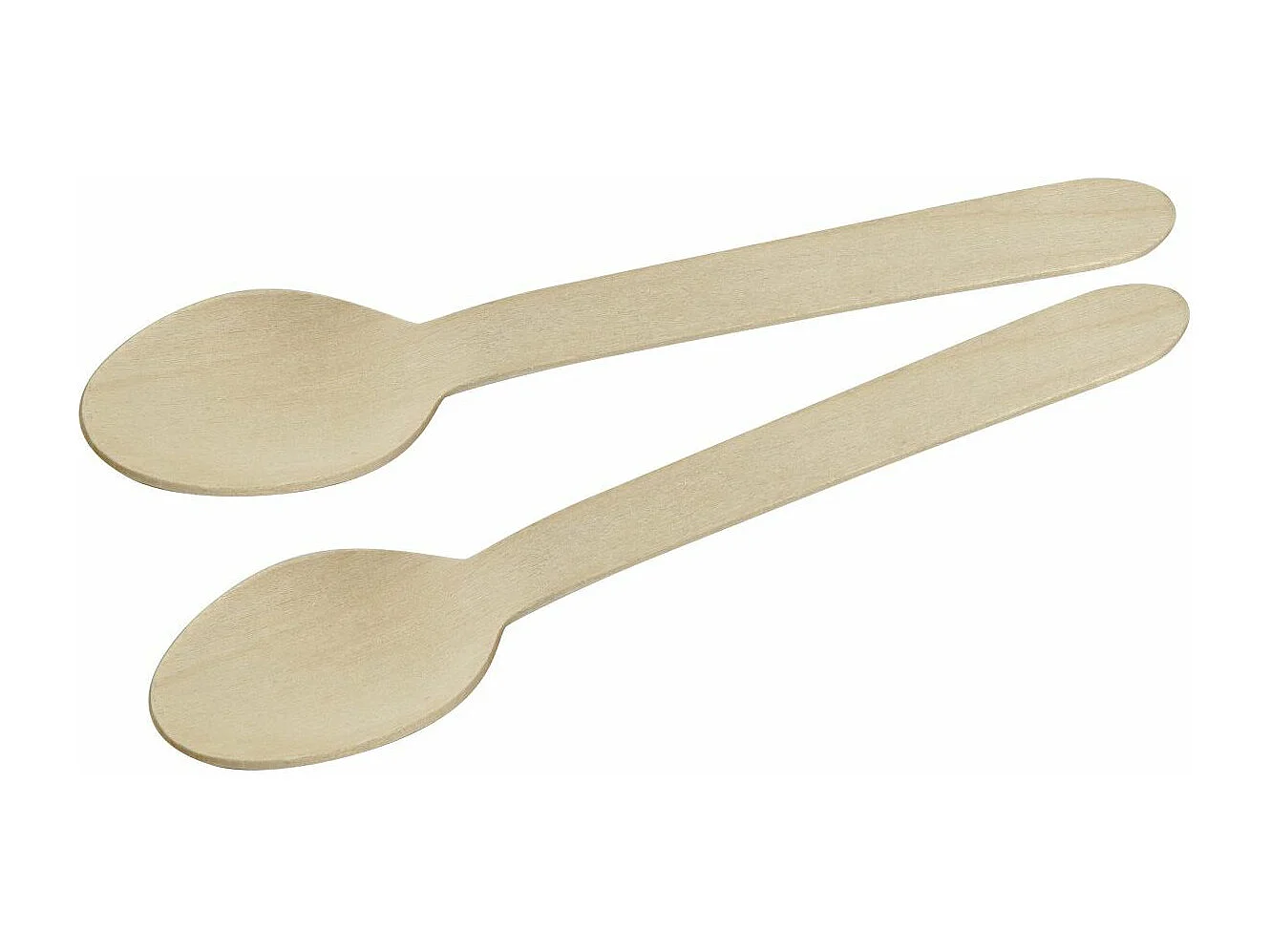 Lot de 30 cuillère à café en bois pour pique-nique Fackelmann Move