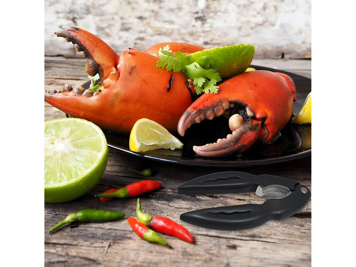 Pince à crustacés 13,5 cm Fackelmann