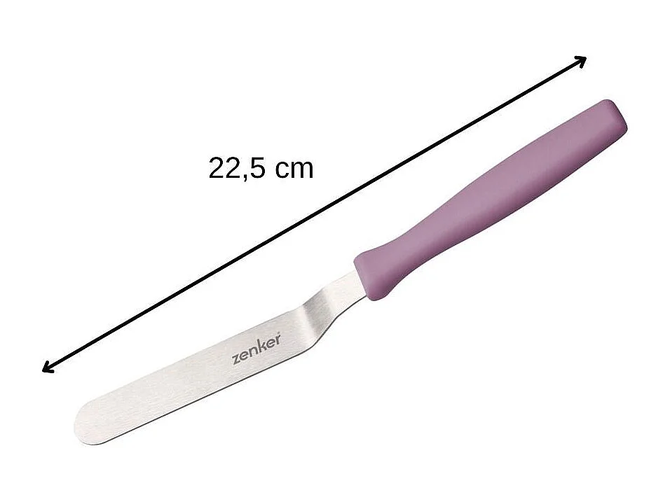 Mini spatule coudée 22,2 cm Zenker Sweet Sensation