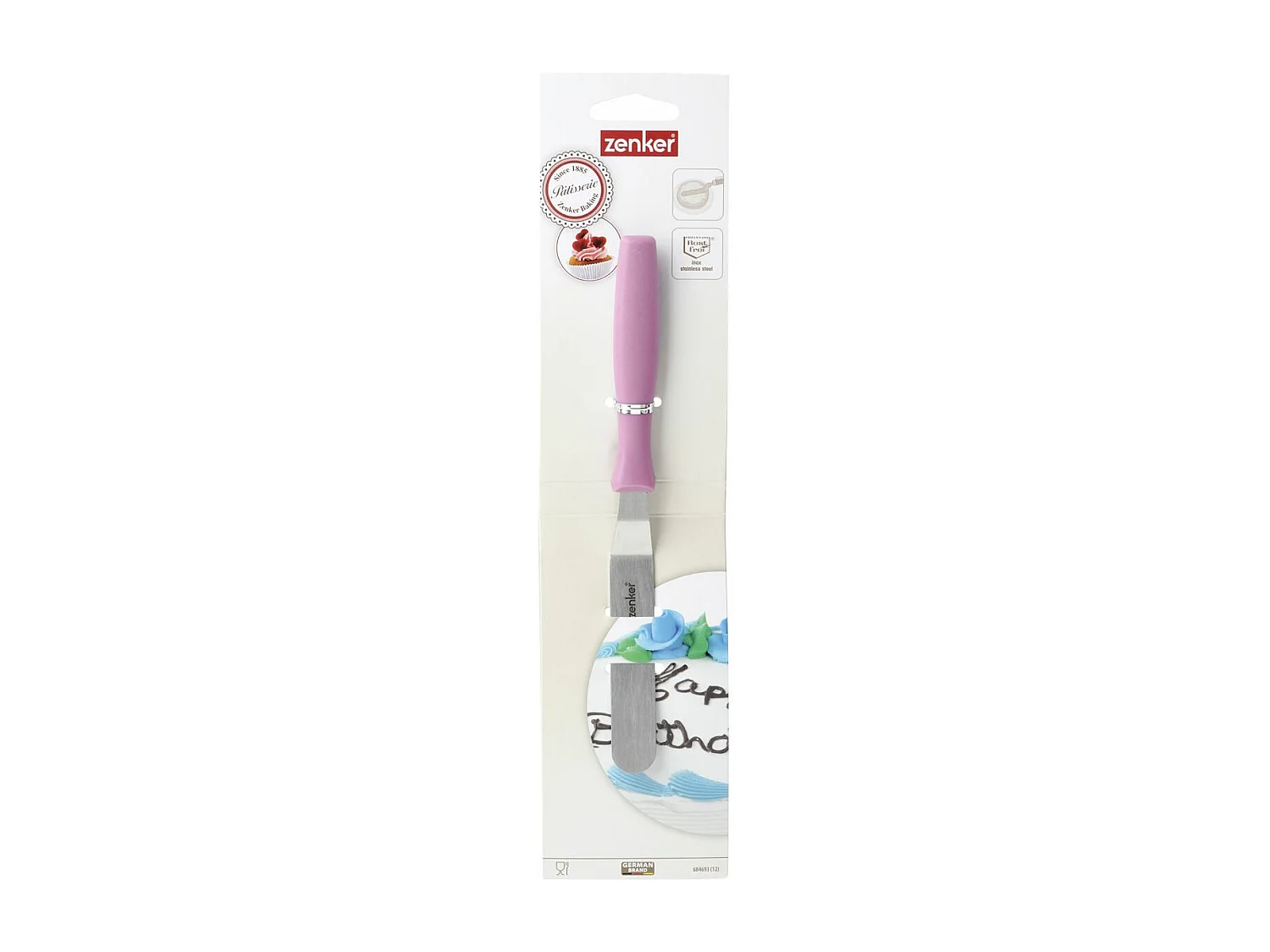 Mini spatule coudée 22,2 cm Zenker Sweet Sensation