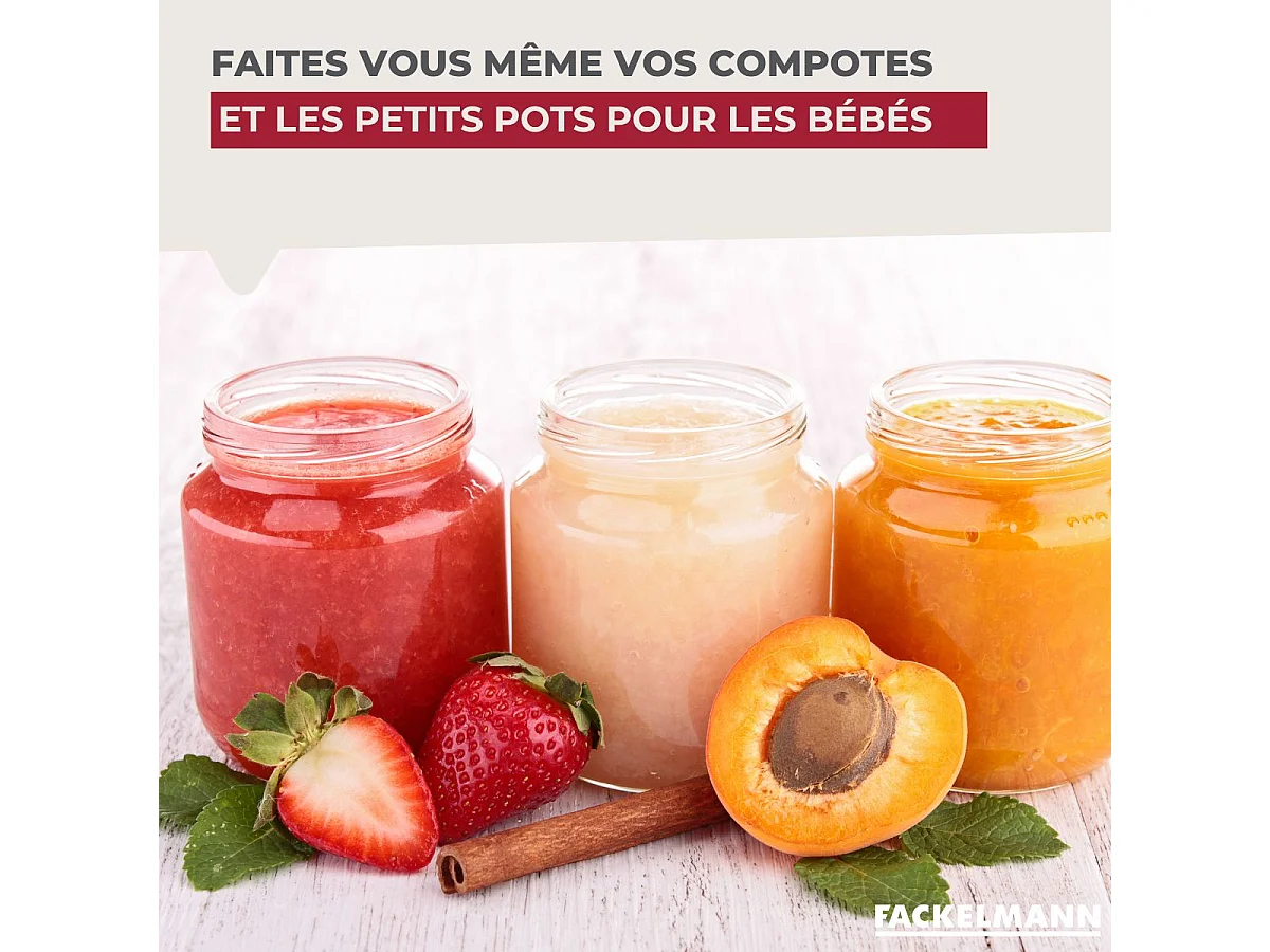 Moulin à légumes plastique 19 cm Fackelmann Handmade Tradition