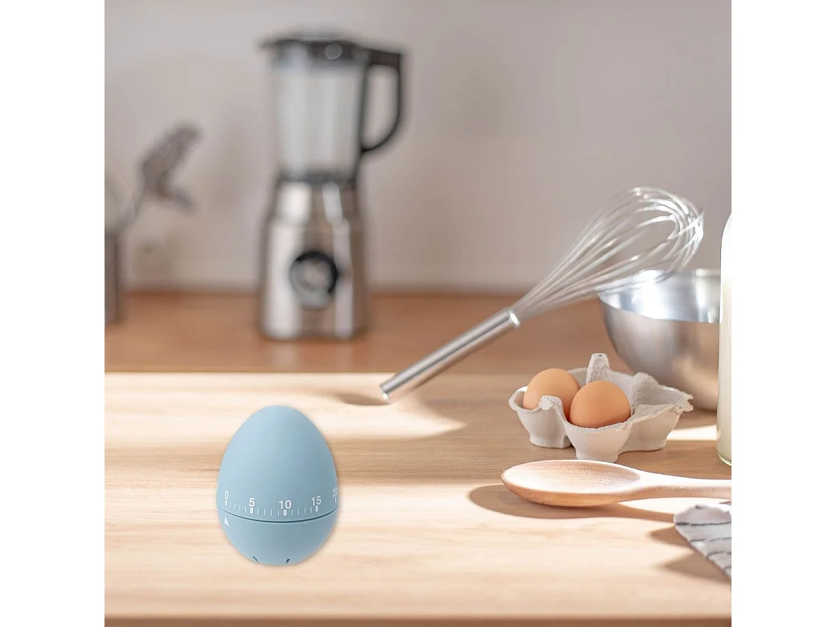 Minuteur de cuisine mécanique en forme d'œuf Zenker