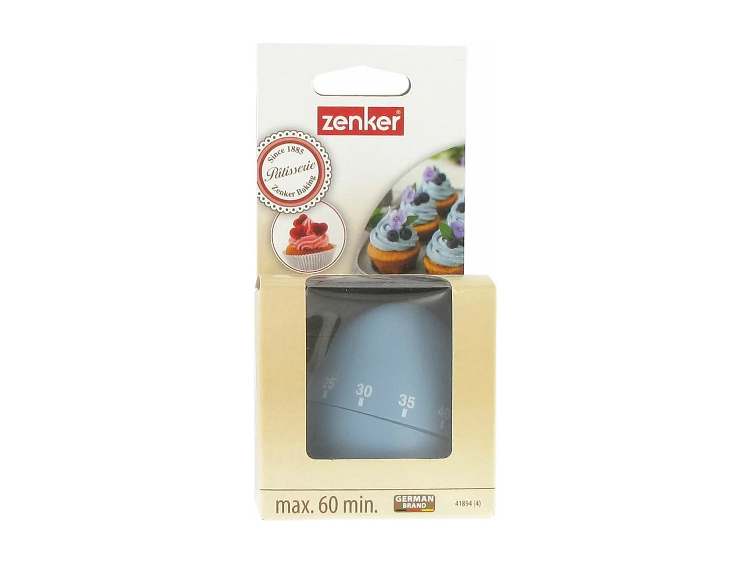 Minuteur de cuisine mécanique en forme d'œuf Zenker