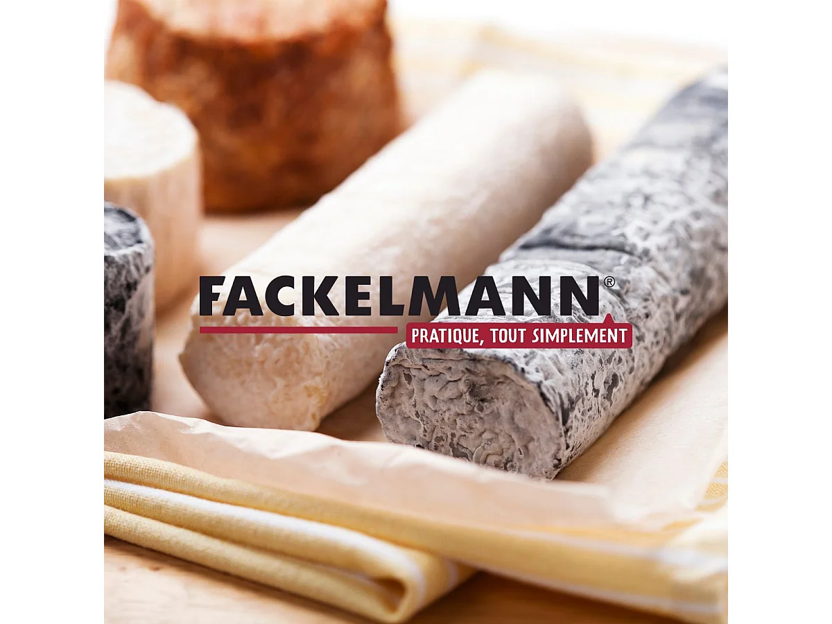Coupe fromage en tranche en aluminium 15 cm Fackelmann Spécialités Culinaires