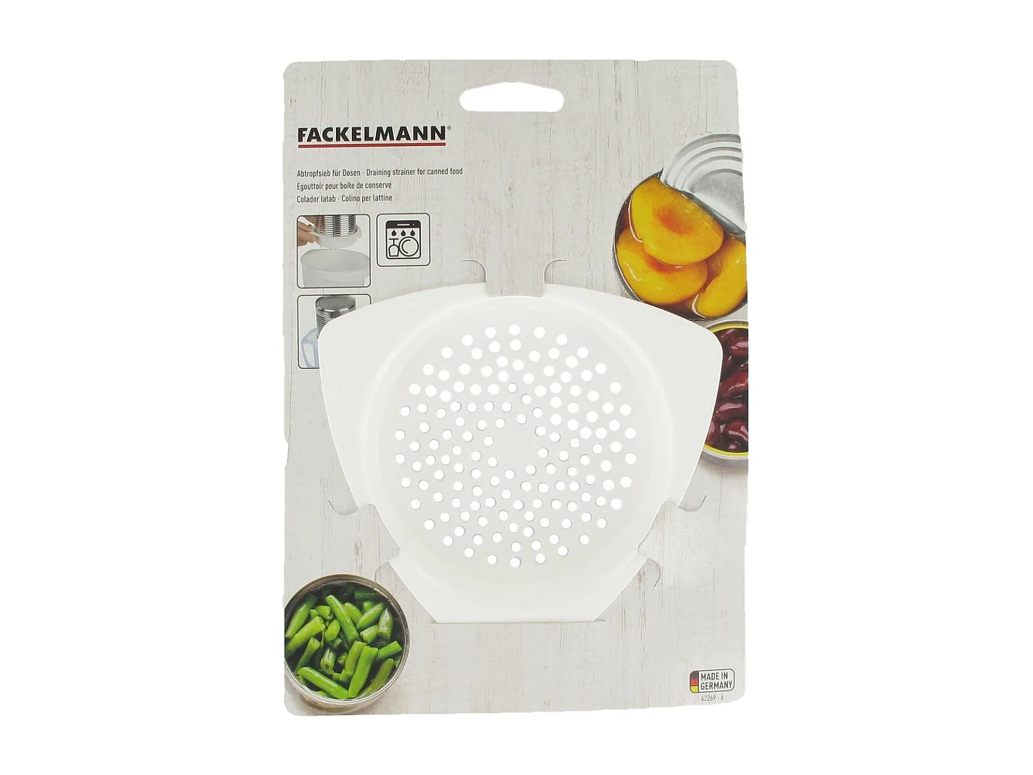 Egouttoir pour boîtes de conserves Fackelmann Basic