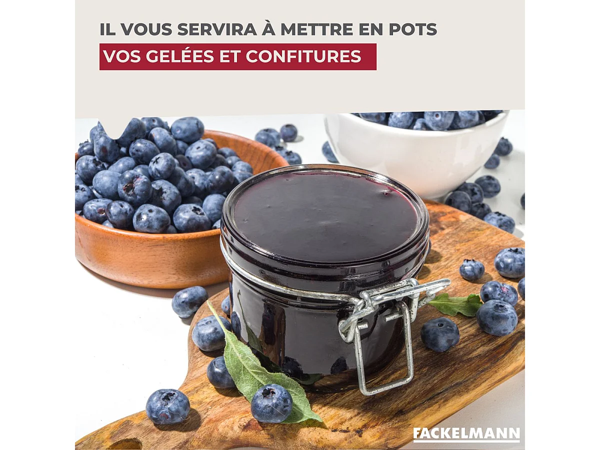 Entonnoir de cuisine inox 10 cm de diamètre Fackelmann