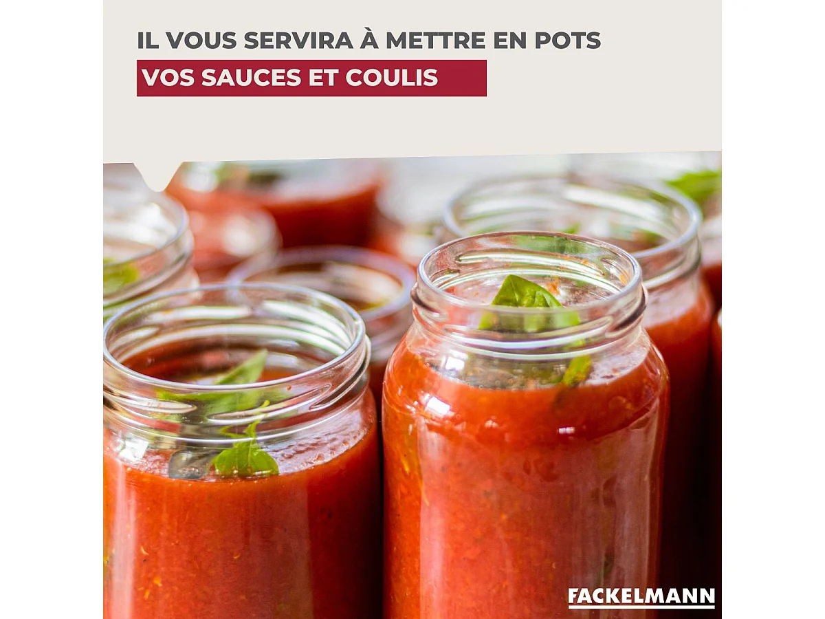 Entonnoir de cuisine inox 10 cm de diamètre Fackelmann