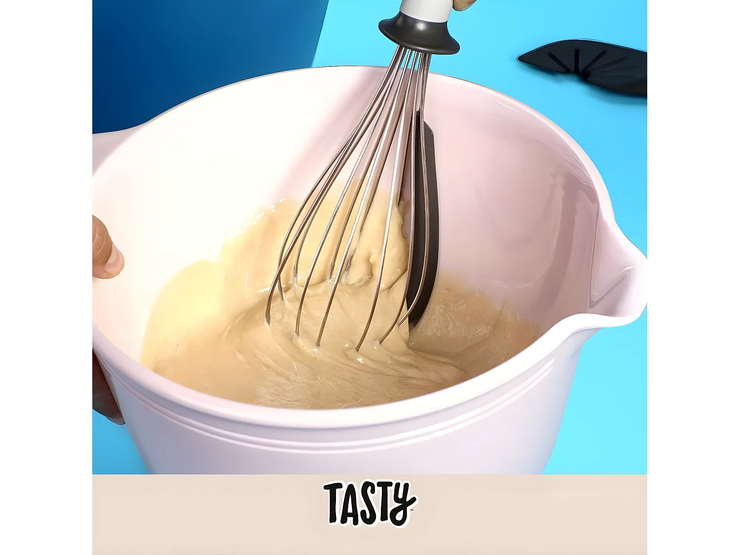 Fouet de cuisine et pâtisserie en inox avec spatule 31,5 cm Tasty Core