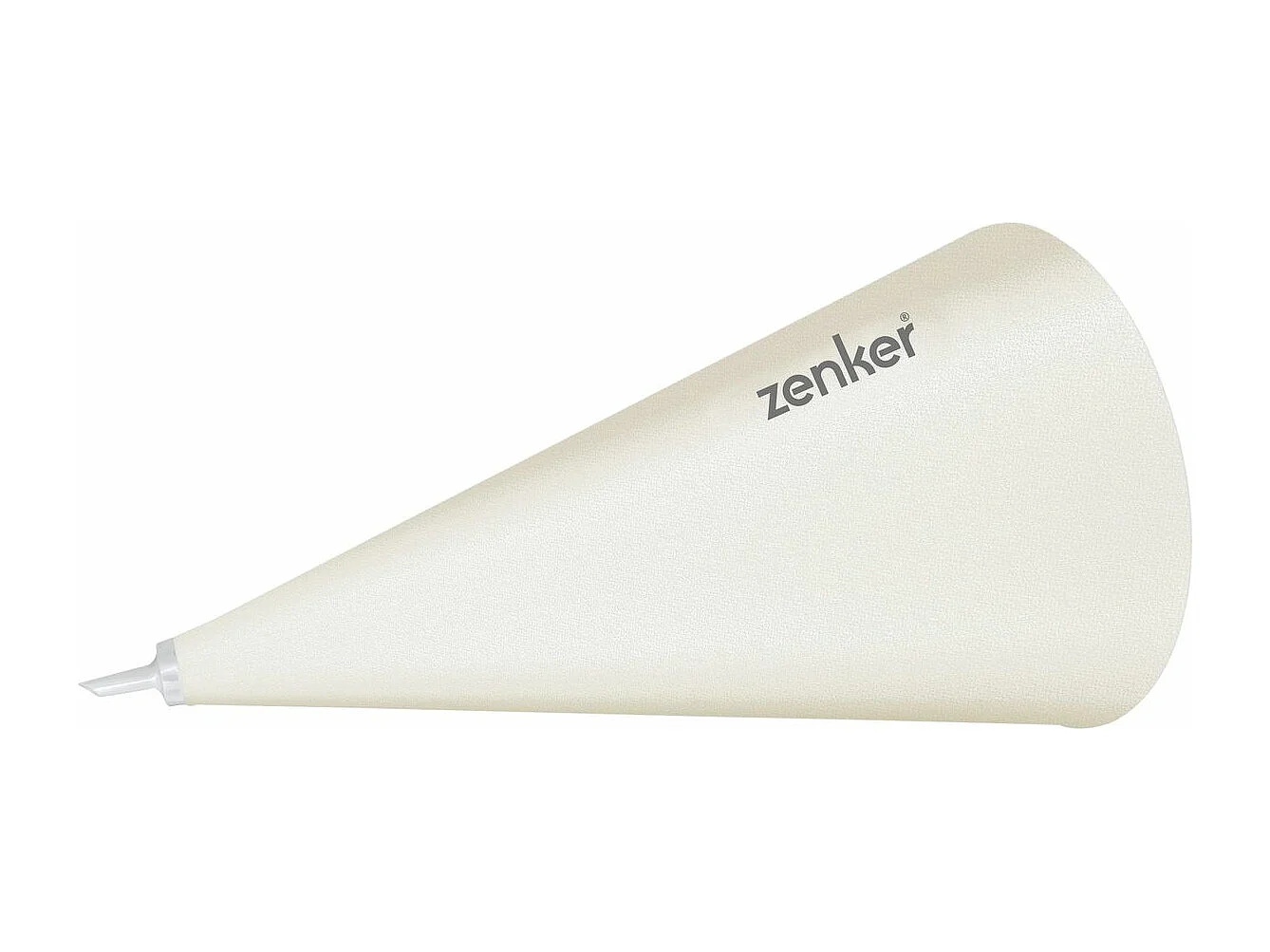 Poche à douille réemployable et 4 embouts plastique 31 cm Zenker Smart Pastry