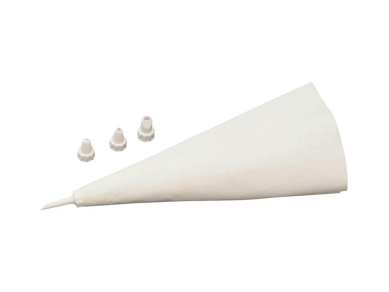 Poche à douille réemployable et 4 embouts plastique 31 cm Zenker Smart Pastry