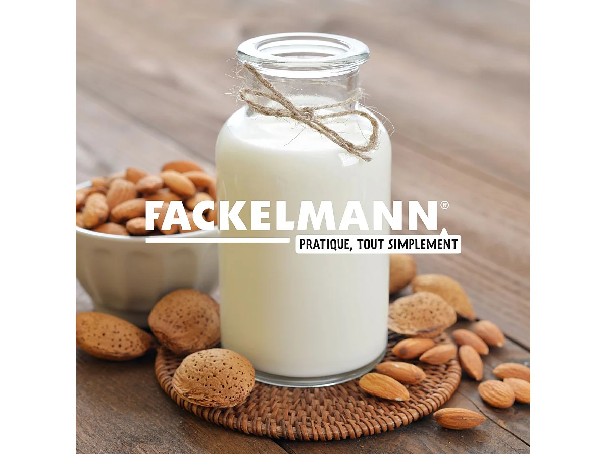 Lot de 3 entonnoirs en plastique 8, 9 et 11 cm Fackelmann