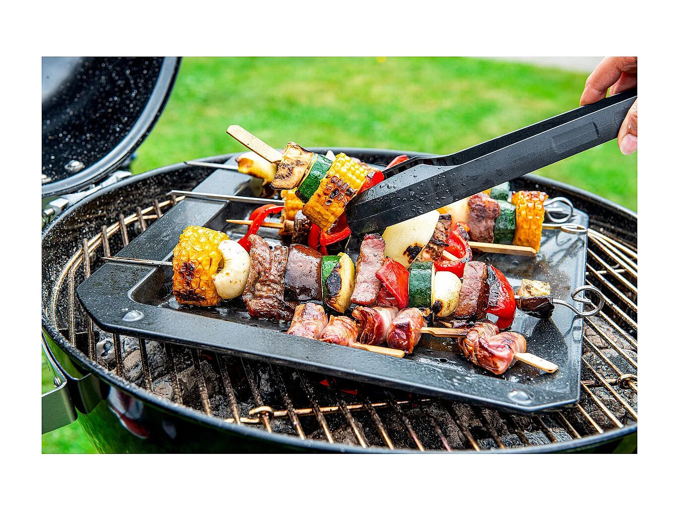 Pince à barbecue multifonction en plastique 32,5 cm Fackelmann Barbecue