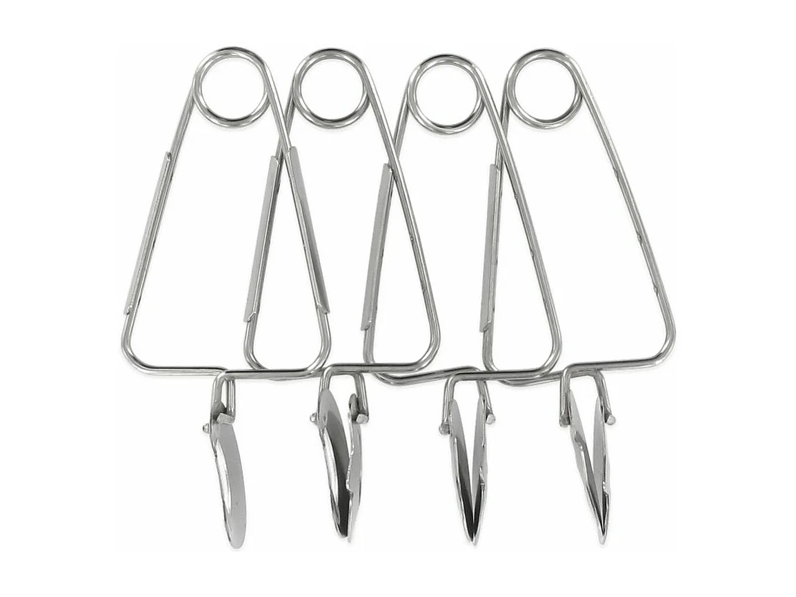 Lot de 4 pinces à escargot FM Professional
