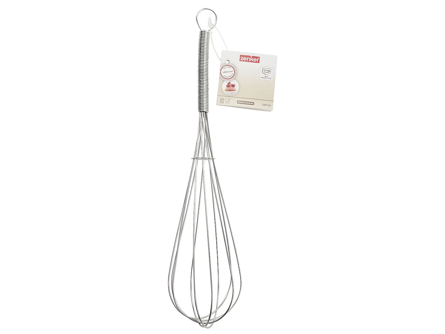Fouet de cuisine et pâtisserie en inox 25 cm Zenker