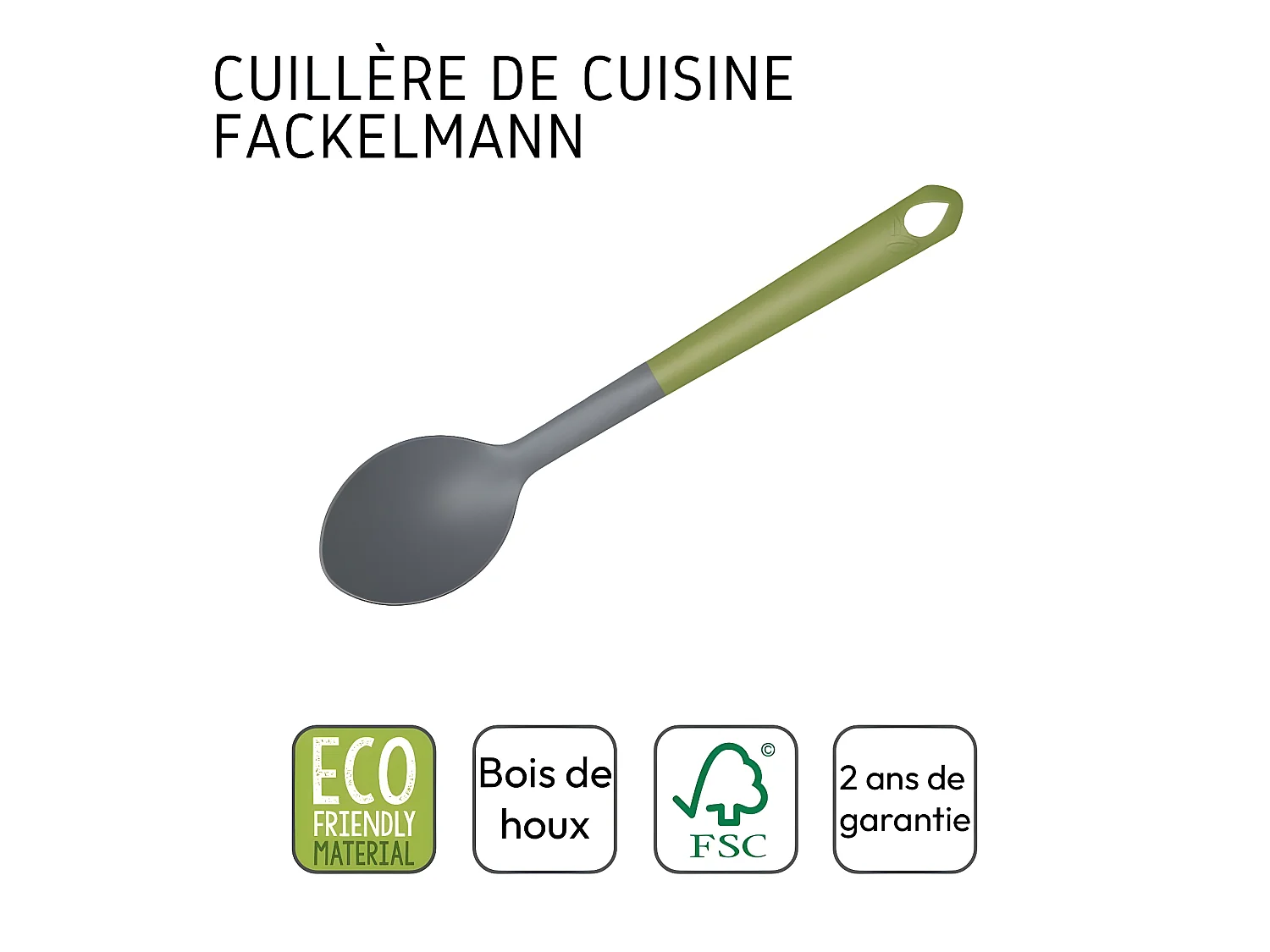 Cuillère de service 32,5 cm Fackelmann Gamme Zéro