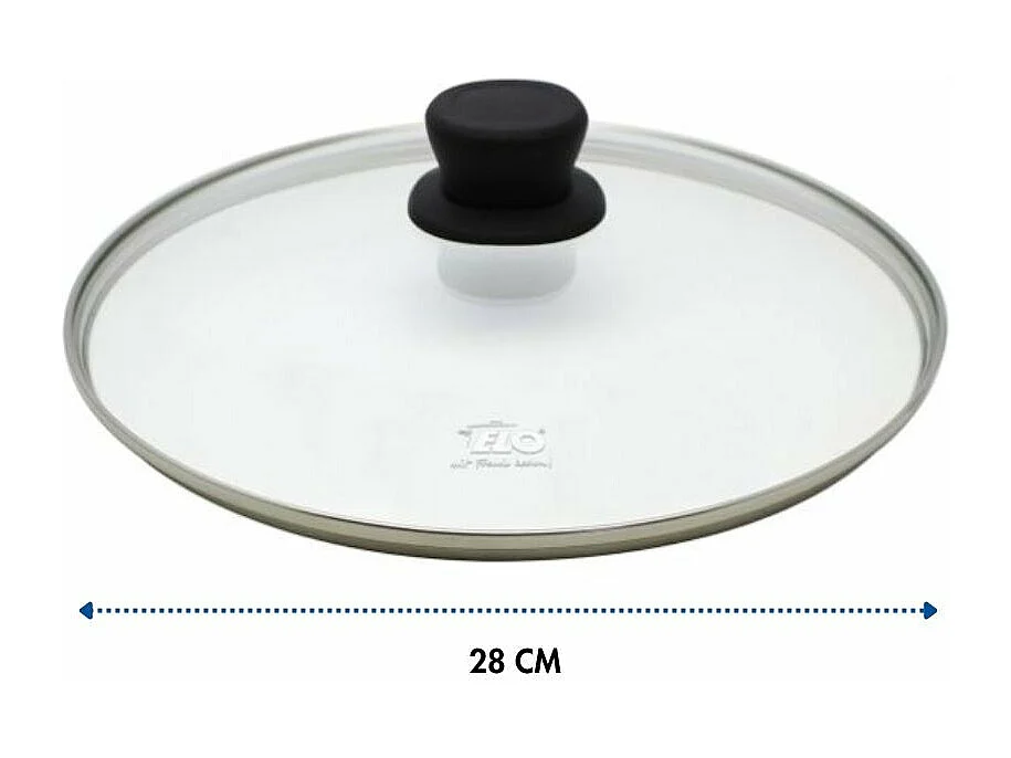 Couvercle de cuisson en verre 28 cm Elo