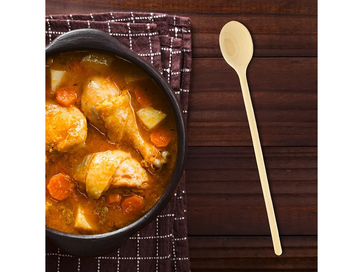 Cuillère de cuisine en bois 40 cm Fackelmann Wood Edition