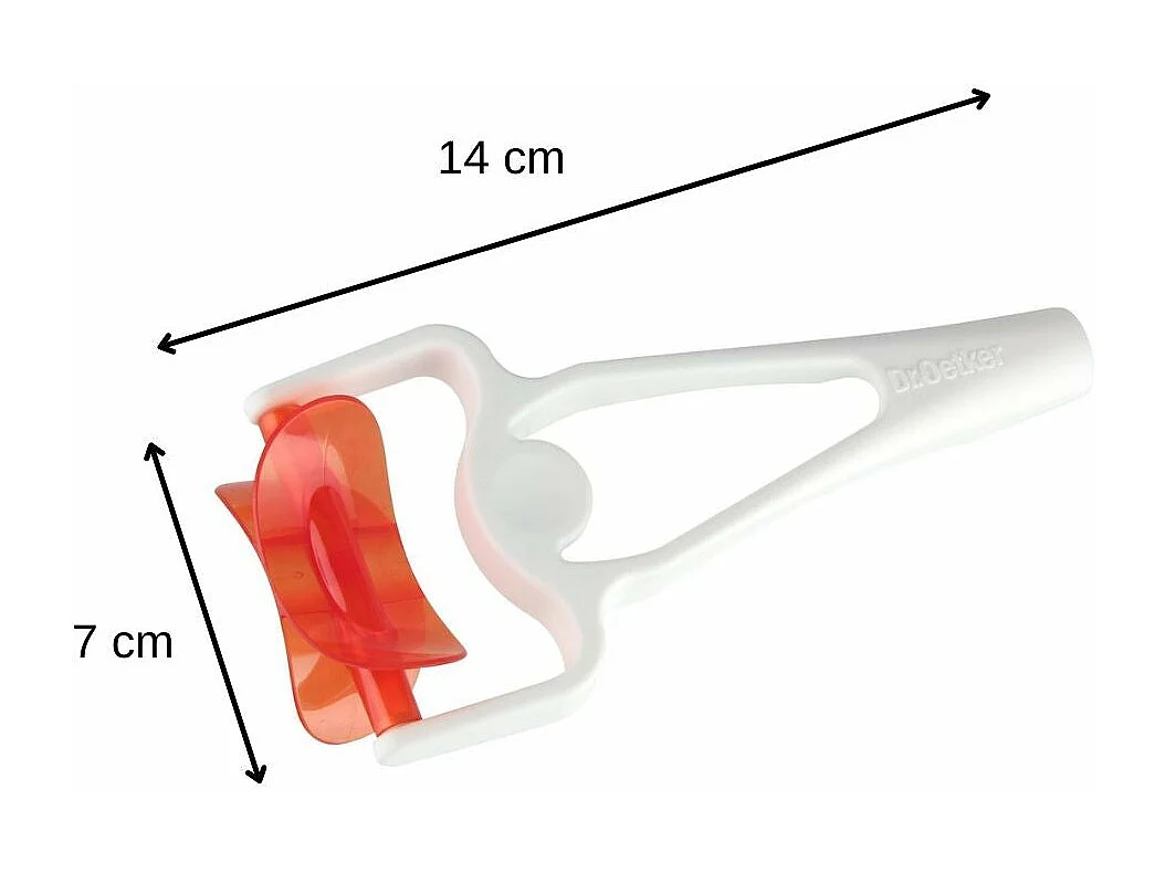 Rouleau découpe pâte 14 cm Dr.Oetker Baker Edition