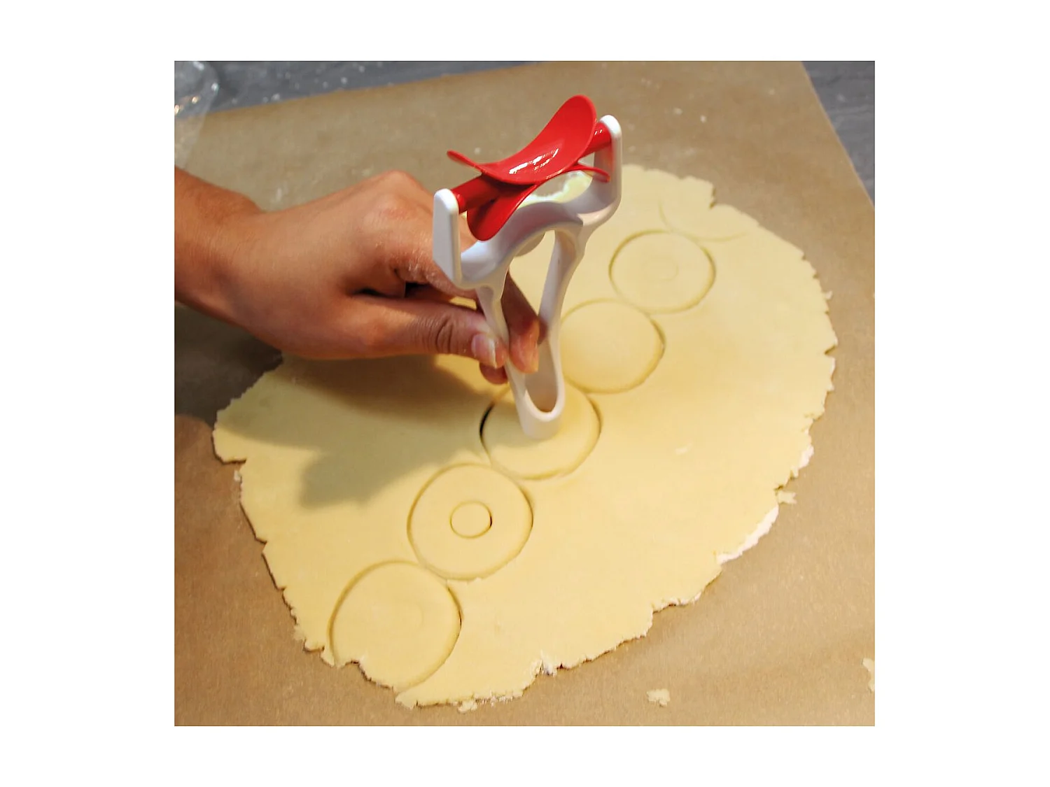 Rouleau découpe pâte 14 cm Dr.Oetker Baker Edition