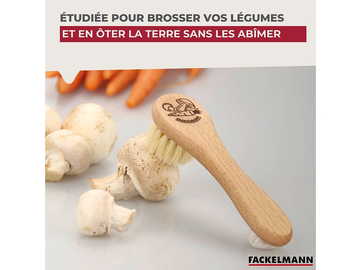 Brosse à légumes en bois Fackelmann Wood Edition