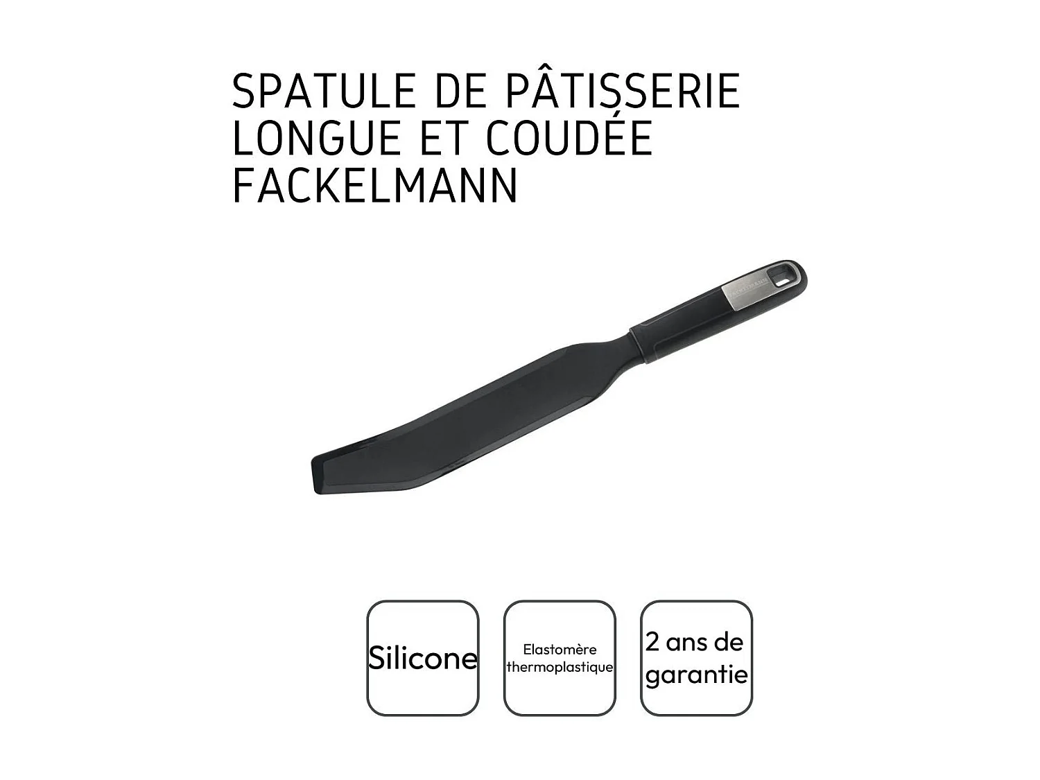Spatule Thermomix extra longue 33 cm Fackelmann