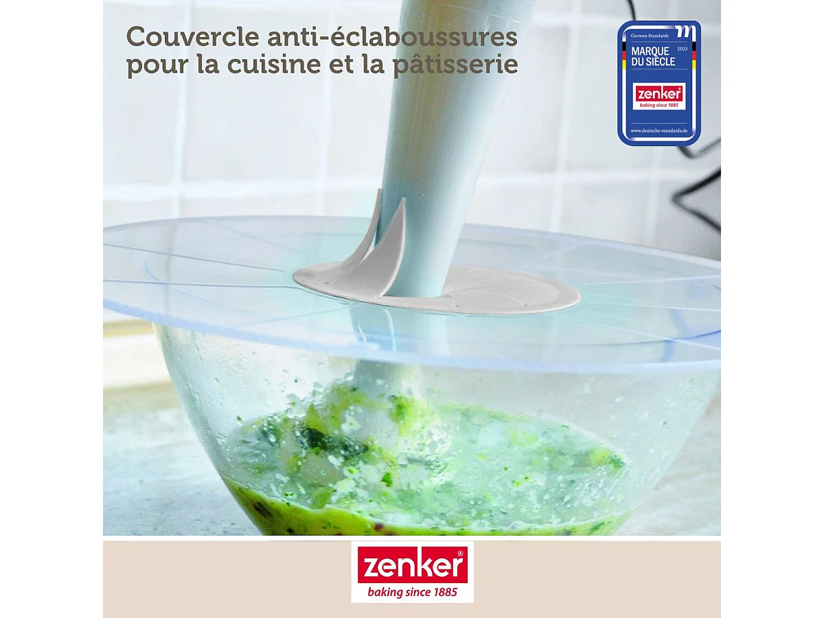 Couvercle anti projections 30 cm Zenker Smart Pastry