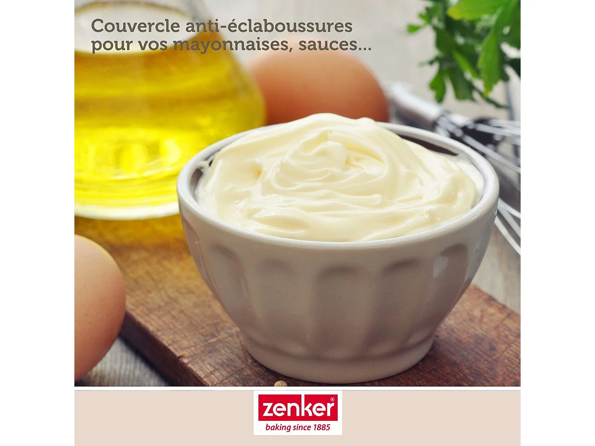 Couvercle anti projections 30 cm Zenker Smart Pastry