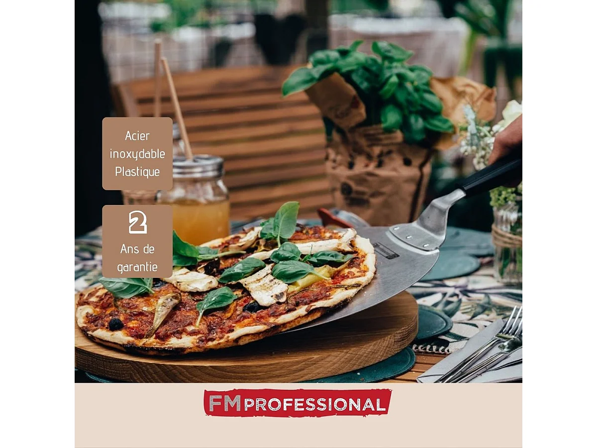 Pelle à pizza ou tarte flambée 49 cm FM Professional Pizza