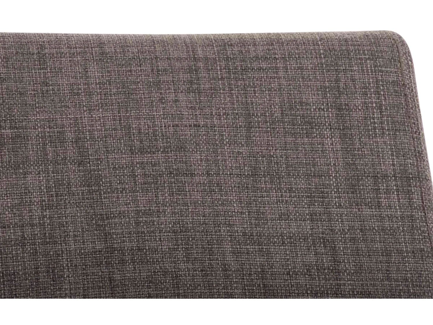 Set de 2 sillas de comedor diseño moderno en polipiel gris base acero inoxidable M10_001086